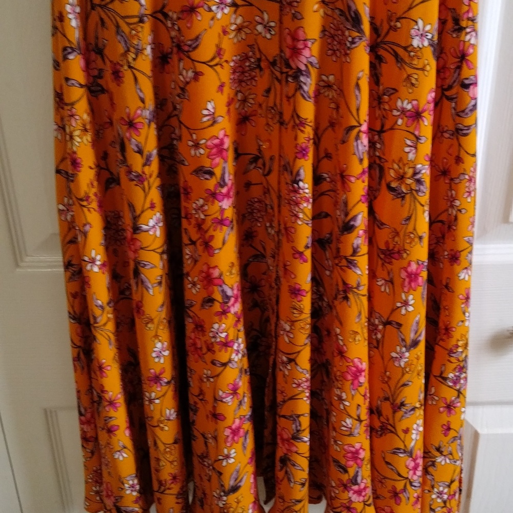 Nanette Lepore shirt dress sleeveless pin tuk floral pleated size 4 good conditi - Picture 4 of 11